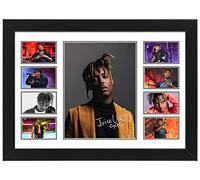 AllStarMedia Juice WRLD Signed Poster Print - Limited Edition Autograph Fan Gift - Collectible Memorabilia Merchandise (Framed A4 (30x21cm))