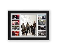 AllStarMedia Limp Bizkit Signed Poster Print- Limited Edition Autograph Fan Gift - Collectible Memorabilia Merchandise (Framed A4 (30x21cm))