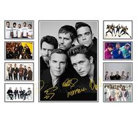 AllStarMedia Take That Tribute Poster Print A4 (30 x 21 cm) | Limited Edition British Pop Band Wall Art | Premium Music Collector Print | Unframed Home Décor Gift