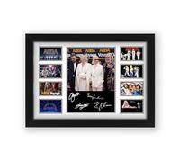 AllStarMedia Tribute to ABBA Supergroup Signed Pop Band Poster Print | Limition Edition Wall Art, A3 Framed (30 x 40 CM)