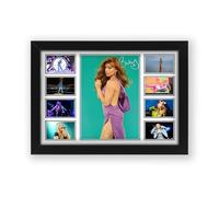 AllStarMedia Tribute to Becky Hill Inspired Pop Music Poster Print | Fan Art Style British Singer Wall Art | Contemporary Music Home Décor Artwork | Limited Edition Print |A3 Unframed (30 x 40 CM)