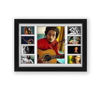 AllStarMedia Tribute to Bob Marley Inspired Reggae Poster Print | Fan Art Style Music Legend Wall Art | Limited Edition Music Gift & Home Décor | Premium Collector Display | A4 Framed (30 x 21 CM)