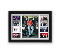 AllStarMedia Tribute to Busted Inspired Pop Rock Poster Print | Fan Art Style British Band Wall Art | Music Gift & Home Décor for Pop Rock Fans | Limited Edition Print | A4 Unframed (30 x 21 CM)