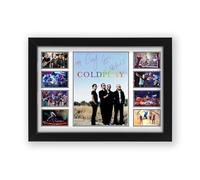AllStarMedia Tribute to Coldplay Inspired Poster Print - Limited Edition Fan Art Gift | Music Wall Art | Unframed A3 (30x40cm)