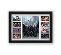 AllStarMedia Tribute to Def Leppard Inspired Poster Print - Limited Edition Fan Art Gift | Music Wall Art | Framed A4 (30x21cm)