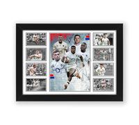 AllStarMedia Tribute to England Rugby Team 2025 Inspired Elite Rugby Squad | Limited Edition Rugby Wall Art | National Team Pride Matchday Power Stadium Sports Decor | A3 Framed (30 x 40 CM)