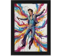 AllStarMedia Tribute to Harry Styles Inspired Pop Music Poster Print | Fan Art Style Modern Singer Wall Art | Contemporary Music Home Décor Artwork | Premium Music Print | A3 Unframed (30 x 40 CM)
