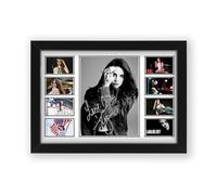 AllStarMedia Tribute to Lana Del Rey Inspired Music Poster Print | Fan Art Style Pop Singer Wall Art | Stylish Music Home Décor Artwork | Premium Limited Edition Print | A3 Framed (30 x 40 CM)
