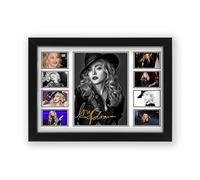 AllStarMedia Tribute to Madonna Inspired Pop Music Poster Print | Fan Art Style Music Legend Wall Art | Fan Art Gift | Music Wall Art | Limited Edition Print | Fan Gift | A4 Unframed (30 x 21 CM)