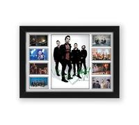 AllStarMedia Tribute To Stereophonics Signed Poster Print - Limited Edition Autograph Fan Gift - Collectible Memorabilia Merchandise (Framed A4 (30x21cm))