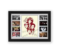AllStarMedia Tribute to The Doors Inspired Psychedelic Rock Poster Print | Fan Art Style Classic Rock Band Wall | Fan Art Gift | Music Wall Art | Limited Edition Print | A4 Framed (30 x 21 CM)