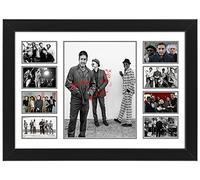 AllStarMedia Tribute to The Specials Inspired Ska Poster Print | Fan Art Style Classic Ska Band Wall Art | Limited Edition Music Gift & Home Décor for Fans | A4 Framed (30 x 21 CM)