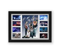 AllStarMedia Tribute Too Fontaines D.C. Signed Poster Print - Limited Edition Autograph Fan Gift - Collectible Memorabilia Merchandise (Framed A4 (30x21cm))