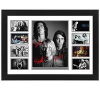 AllStarMedia Tribute Too Nirvana Signed Poster Print - Limited Edition Autograph Fan Gift - Collectible Memorabilia Merchandise (Unframed A4 (30x21cm))