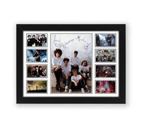 AllStarMedia Tribute Too The Cure Signed Poster Print - Limited Edition Autograph Fan Gift - Collectible Memorabilia Wall Art Merchandise - Robert Smith Reprint (A4 Framed)