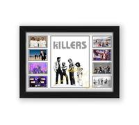 AllStarMedia Tribute Too The Killers Signed Poster Print - Limited Edition Autograph Fan Gift - Collectible Memorabilia Merchandise (Framed A4 (30x21cm))