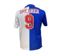 Allstarsignings Alan Shearer 1995 Blackburn Rovers Signed Shirt with COA and Proof. Blue