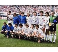 Allstarsignings Aston Villa 1982 European Cup Final 16x12 inch team photo signed by 7 with COA and proof