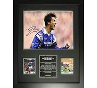 Allstarsignings Framed Brian Laudrup 16x12 Rangers image with COA and proof.