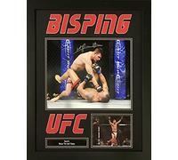 Allstarsignings Framed Michael Bisping UFC signed photo with COA & proof
