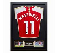 Allstarsignings Gabriel Martinelli Signed Arsenal 2023/24 Home Shirt Red
