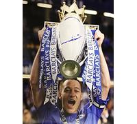 Allstarsignings John Terry signed Chelsea football photo with COA and proof.