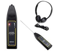 allsun EM410 Electronic Stethoscope Car Noise Finder Diagnostic Listening Device Machine Noise Detector for Automotive/Industrial Machine/Household Appliance 100Hz~10kHz Black