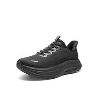ALLSWIFIT Women's Slip On Walking Shoes Hands-Free Cushion Running Tennis Comfortable Arch Support Gym Workout Athletic Fashion Sneakers,Size 7,All Black,SARS26003W