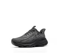 ALLSWIFIT Women's Slip On Walking Shoes Hands-Free Cushion Running Tennis SwiftPlush Non-Slip Comfortable Workout Gym Athletic Fashion Sneakers,Size 4.5,Black,AWUMRS2512