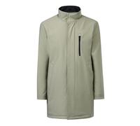 Allthemen Mens Winter Parka Coat Windproof Casual Mid Length Jacket Thick Solid Color Outdoor Warm Khaki XXL