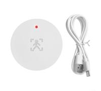 Allthingstore 24GHz Millimeter Wave Human Presence Sensor with Motion and Stillness Detection, Ceiling Flush Mount, 90° Angle, for Tuya WiFi Home Automation(wifi)