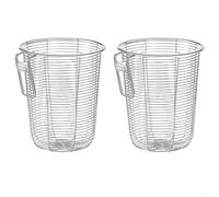 Allthingstore 304 Stainless Steel Chopstick Holder with 360° Ventilation Mesh for Quick Drying, Dishwasher Safe Utensil Drainer Basket for Kitchen Organisation