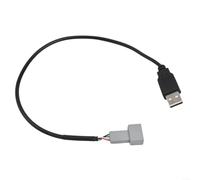 Allthingstore 4 Pin USB Adapter Cable for Kia and For Hyundai Vehicles, For Android Multimedia Interface, Direct Installation (USB)