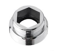 Allthingstore Brass Tap Aerator Connector Outside Thread Kitchen Faucet Water Saving Adaptor Multi Thread Garden Hose For Male To Female Connectors(Outside Thread 18mm-22mm)