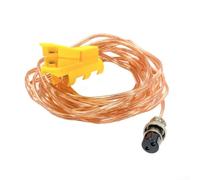 Allthingstore Control Line Switch With Aviation Connector For Argon Welding Systems, Featuring Copper Contacts And Multiple Optional Lengths For Precise Welding Control(4m)