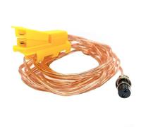 Allthingstore Control Line Switch With Aviation Connector For Argon Welding Systems, Featuring Copper Contacts And Multiple Optional Lengths For Precise Welding Control(2m)