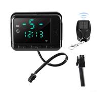 Allthingstore Diesel Air Heater Controller with LCD Display Remote Control DC5V Parking Heaters Compatible with 2KW 5KW 8KW Models ABS Material Suits for VEVOR XMZ-TB20 XMZ-TB40 XMZ-TB30 Series