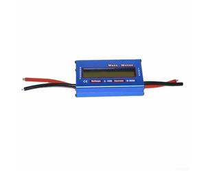 Allthingstore Digital Power Analyzer with LCD 12V 24V Current Meter for Renewable Energy Systems