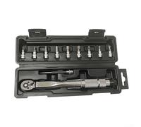 Allthingstore Efficient 11PCS Adjustable Click Torque Wrench Set with User Friendly Features for Mechanics and DIYers