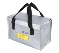 Allthingstore Fire-Resistant LiPo Battery Safety Bag for Charging, Transport and Storage, Explosion-Proof Protective Case for FPV Drones and RC Cars(21.5 * 15.5 * 11.5CM)