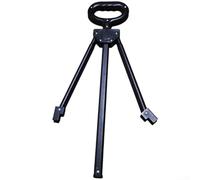 Allthingstore Folding Wagon Handle Push Bar Designed for Camping Trailers, Retractable Metal Handle for Beach Cart and Outdoor Use