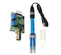 Allthingstore For Arduino pH Sensor with BNC Probe for pH Value Detection in All Types of Liquids (module + blue)