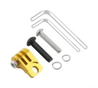 Allthingstore For Brompton Compatible Folding Bike Light Stand Sturdy CNC Bracket for Sports Cameras (Gold)