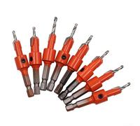 Allthingstore Hex Shank Countersink Drill Bit Salad Step Quick Change And Wrench For Woodworking,Pilot Hole In Applications For Enhanced Productivity(2.8×10)