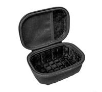 Allthingstore Protective Hard Travel Case for MX Master 3/3S/2S Mouse Compact Design PU EVA Anti-Drop Scratch-Resistant with Hand Strap Black