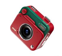Allthingstore Retro Digital Camera for Students, Compact For Mini Design, 1080P HD Photo and Video, 8MP CCD Sensor,For TF Card(Red)