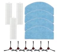 Allthingstore Robot Vacuum Accessory Replacement Kit for Laresar Mars 01 with Filters & Mop Cloths