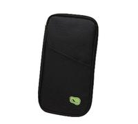 Allthingstore Travel Ticket Holder Protect and Organize Your Essential Documents (is Black)