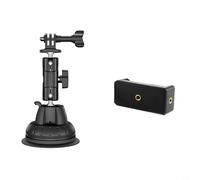 Allthingstore Vacuum Suction Cup Camera Mount Adjustable Angle Holder with Double Ball Head for Multi-Angle Filming(2)