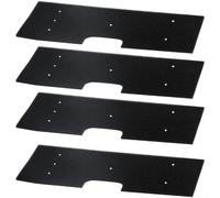 Allthingstore Washing Machine Filter Fabric Replacement for GE Profile WH01X35719, Lint Trap Screen, Black, 2 Pack(Set Of 4 Pcs)